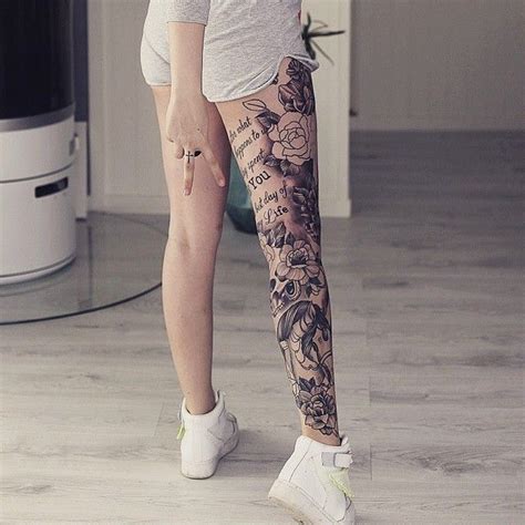 tattoo en pierna de mujer|64 ideas de Tattoo pierna mujer 